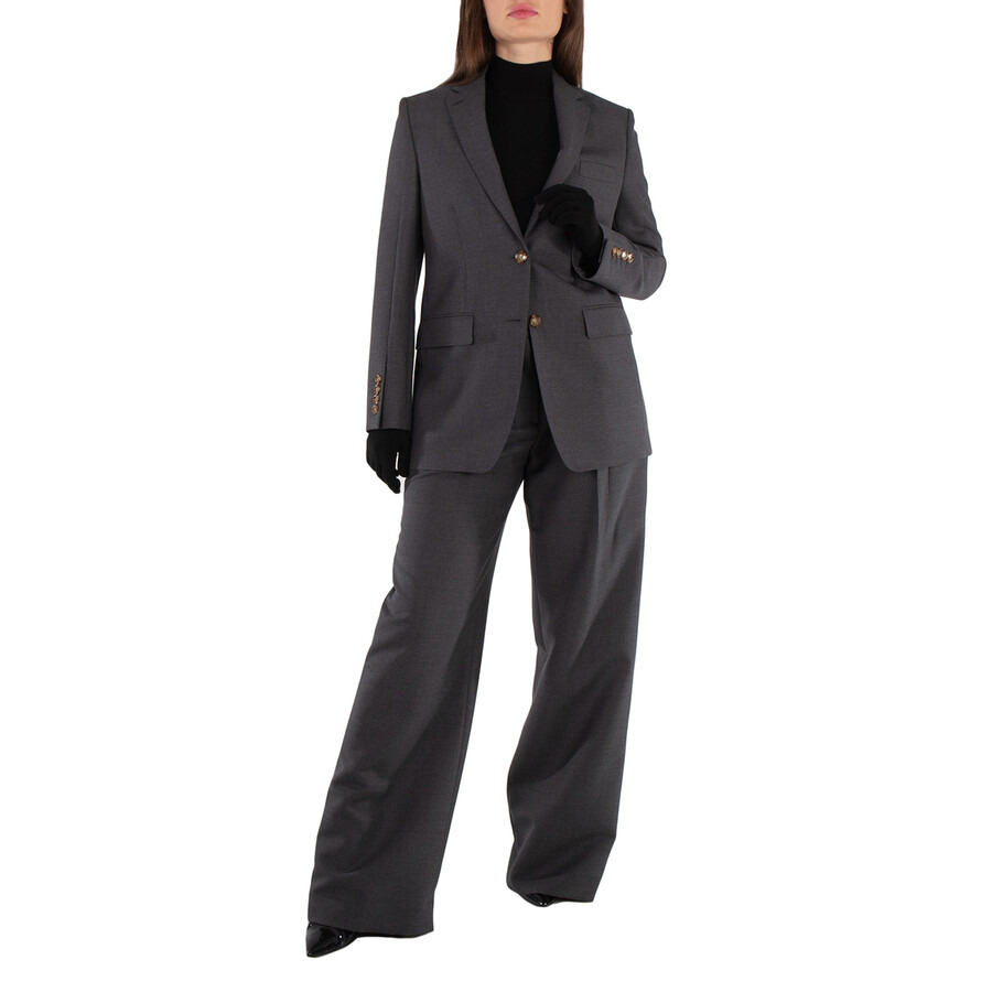 Burberry Ladies Loulou Single Breasted Tailored Blazer - 5