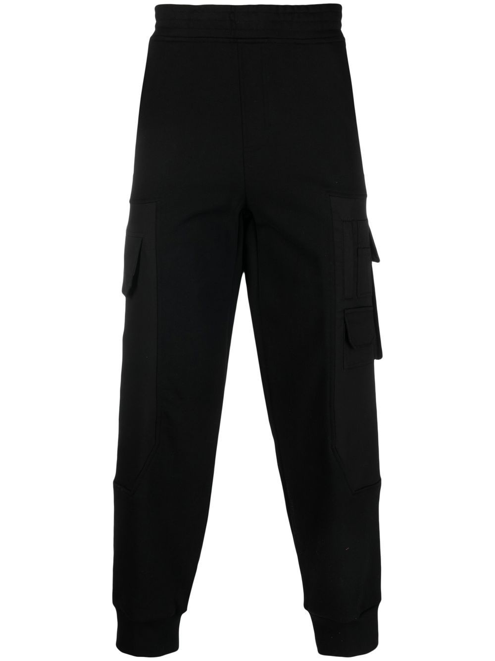 cargo-pocket tapered track pants - 1