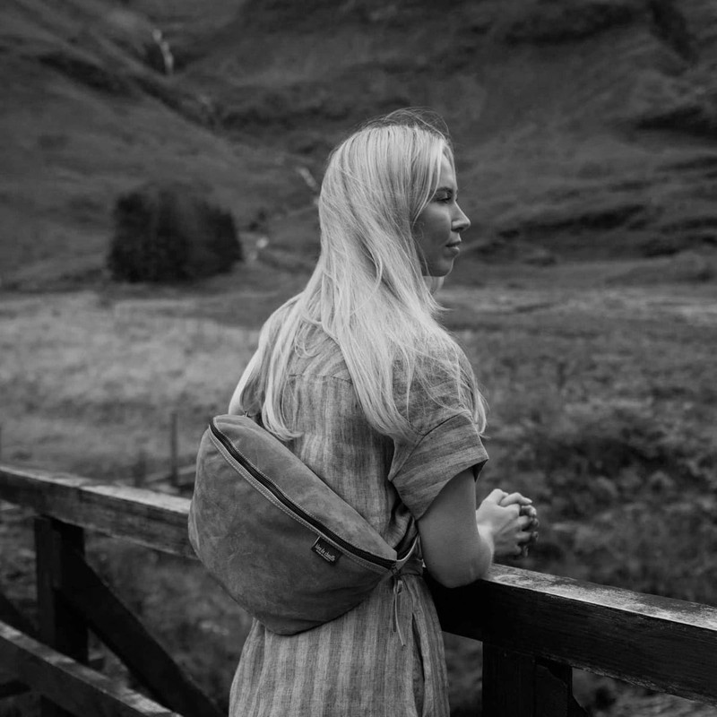 NEW BEAT XL BELT BAG  -  DARK GREEN 6