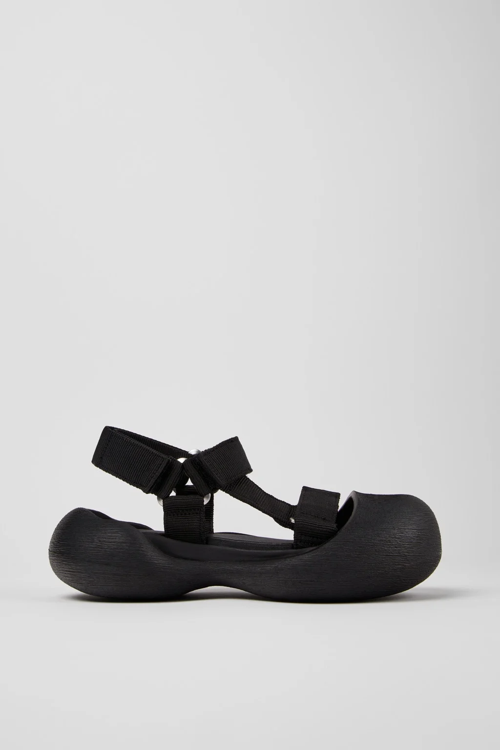 Black Recycled PET Sandals - 1