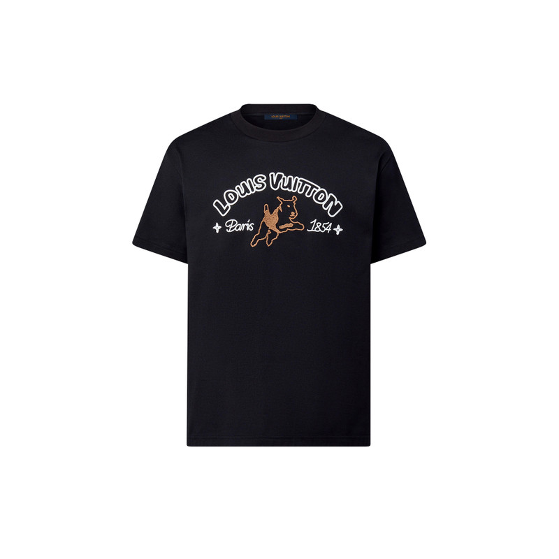 Embroidered Cotton T-Shirt - 1