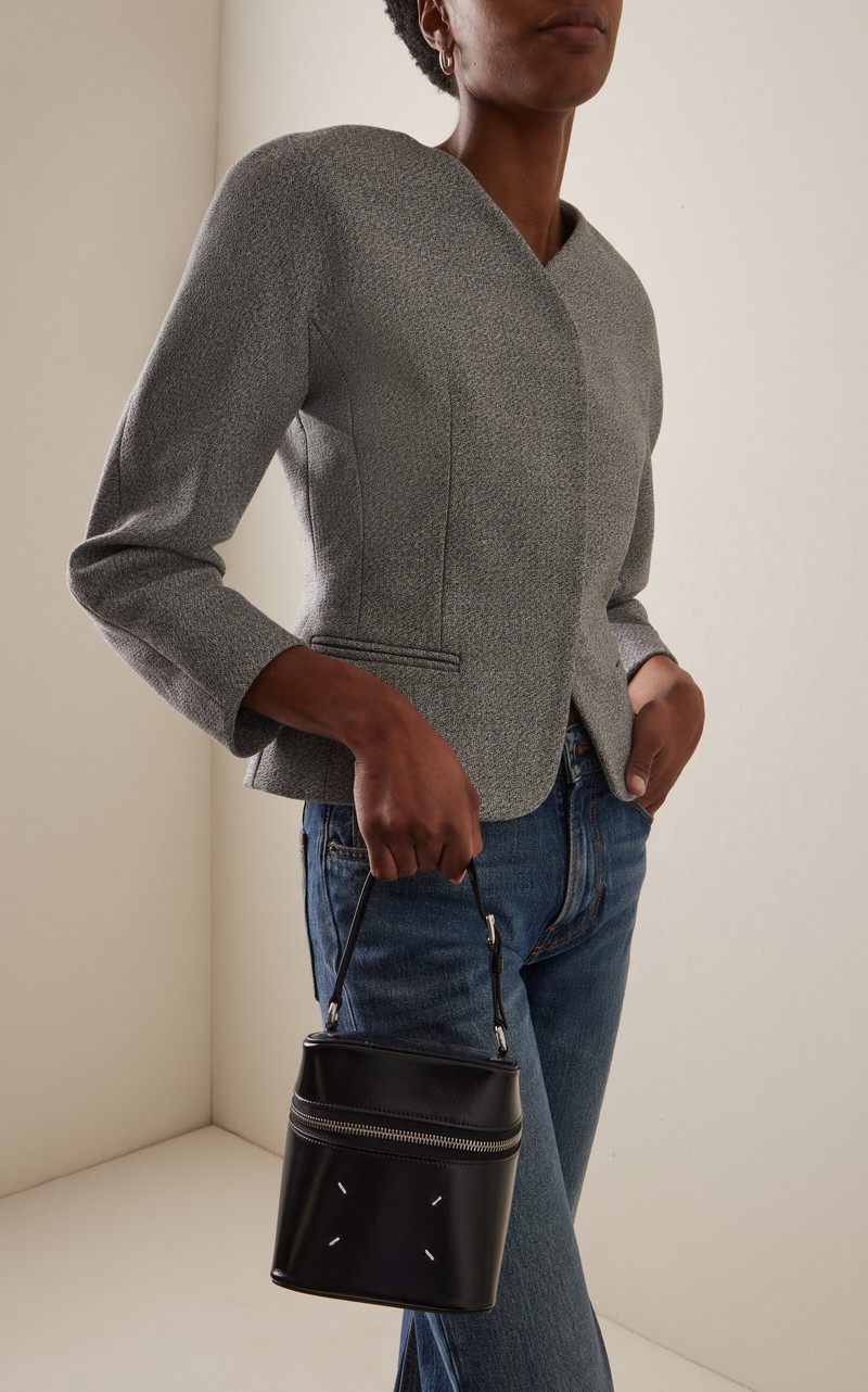 Maison Margiela Big Cube Leather Bag black outlook