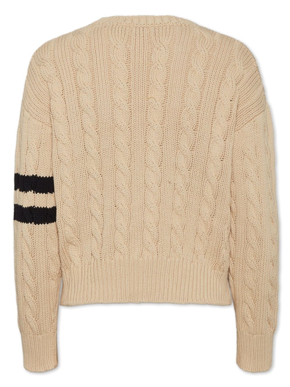 cable-knit jumper - 2