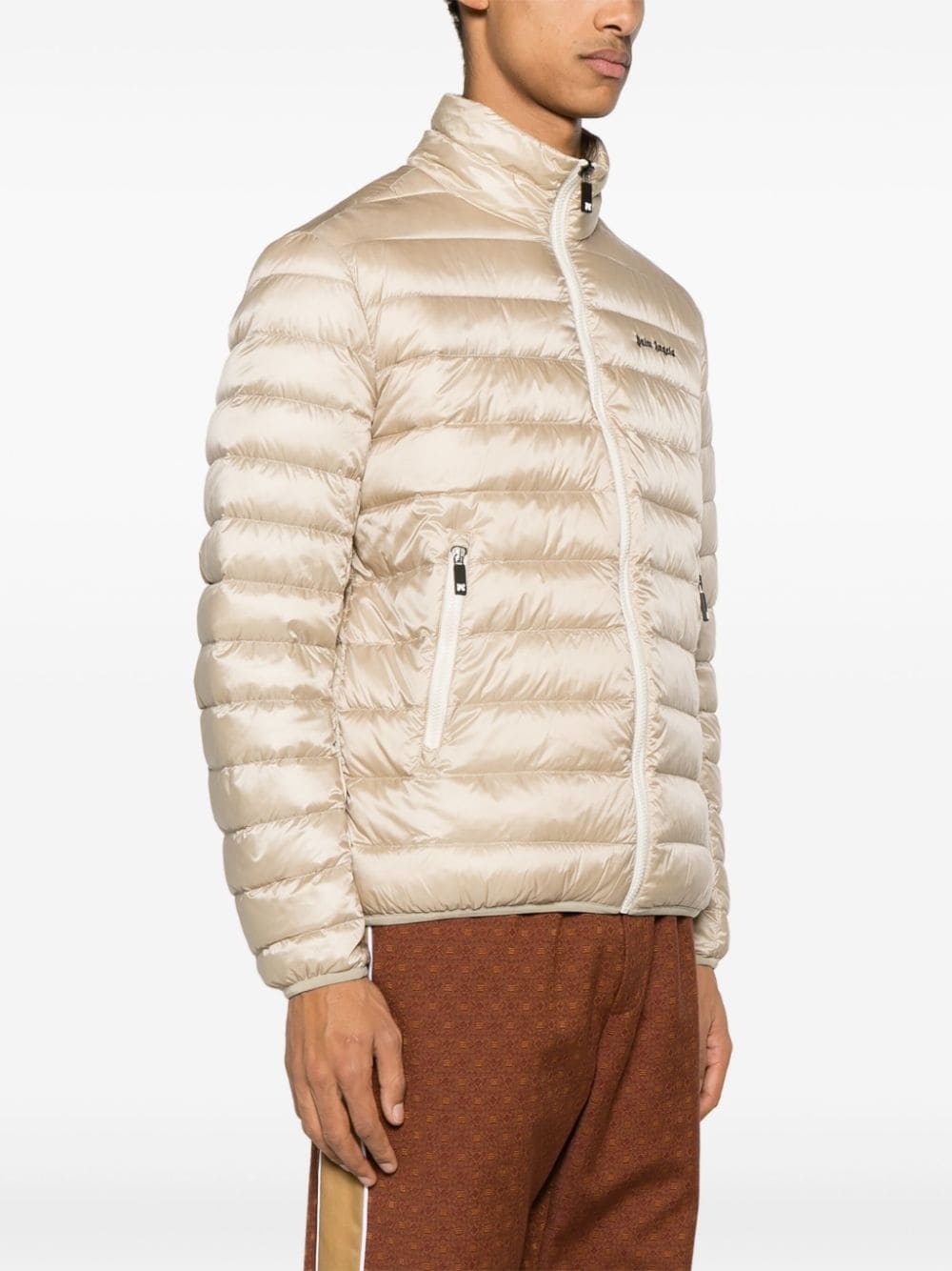 quilted down jacket - 3