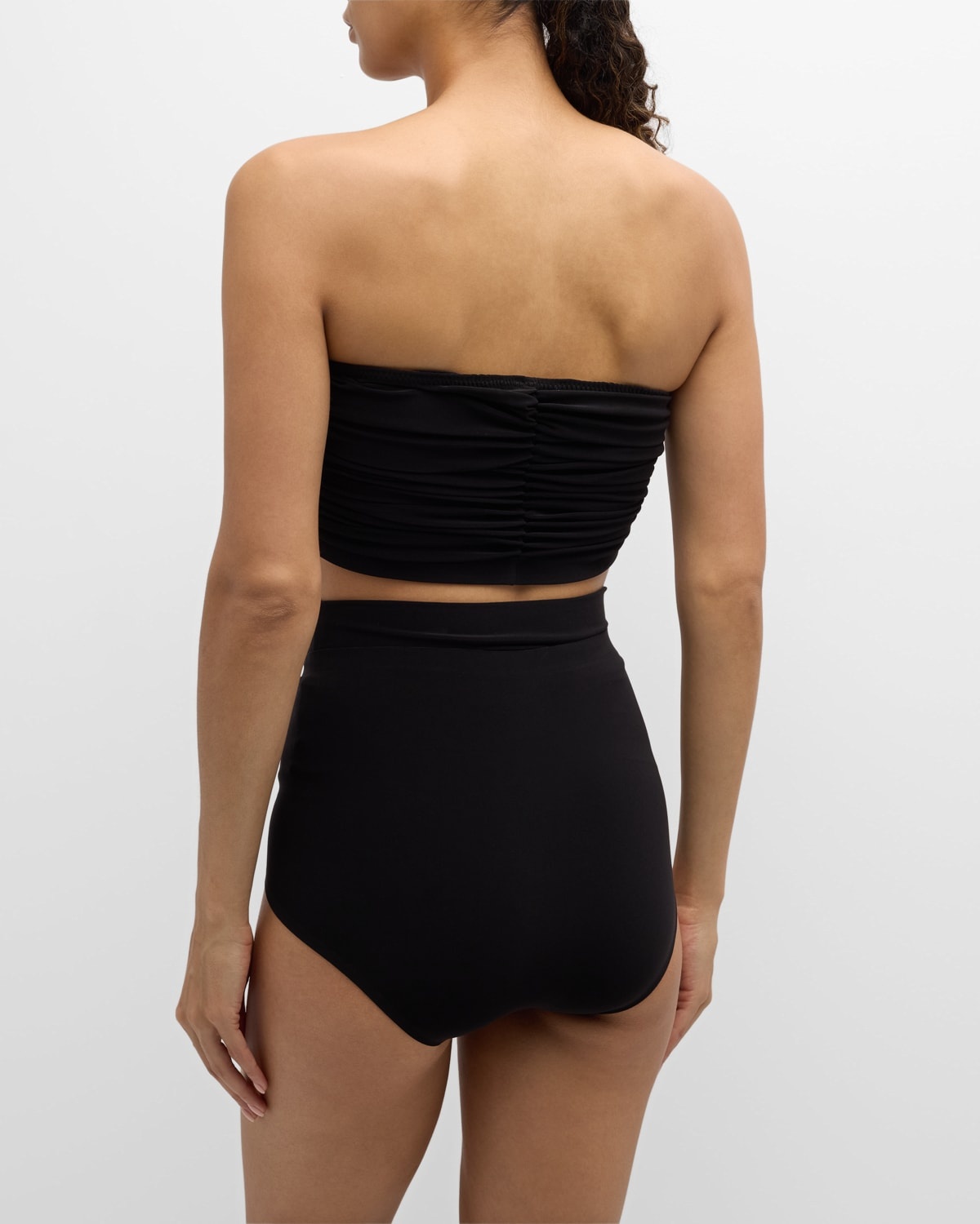 Cropped Slinky Bra Bikini Top - 4