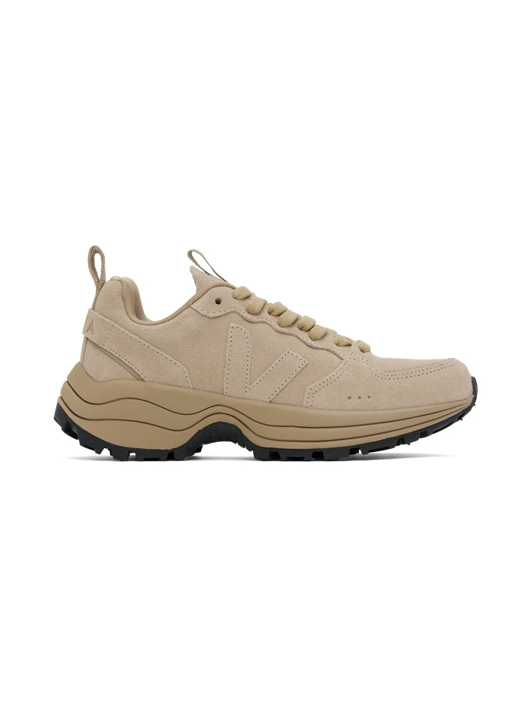 Beige Venturi Suede Sneakers - 1