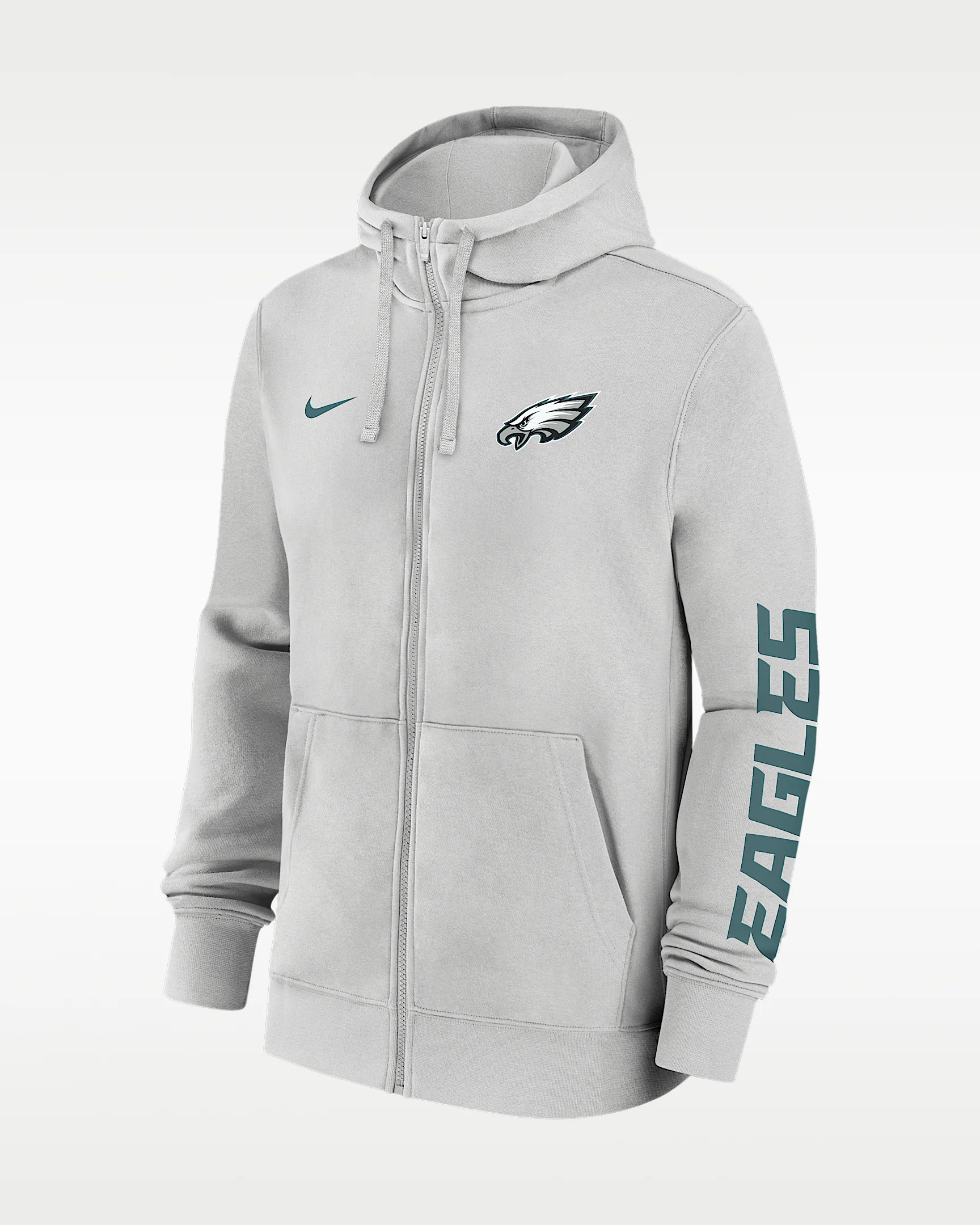 Philadelphia Eagles Club Men's Nike NFL Full-Zip Hoodie - 1