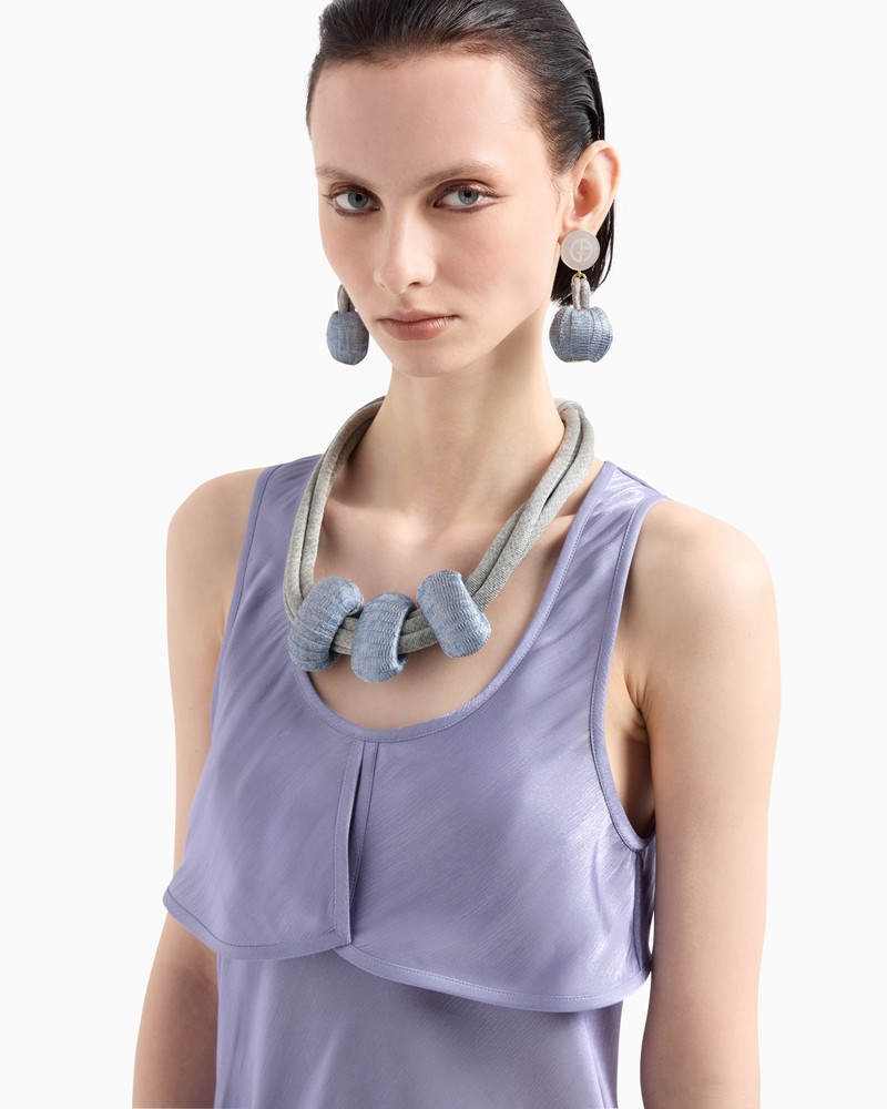 GIORGIO ARMANI SHINY FABRIC TOP outlook