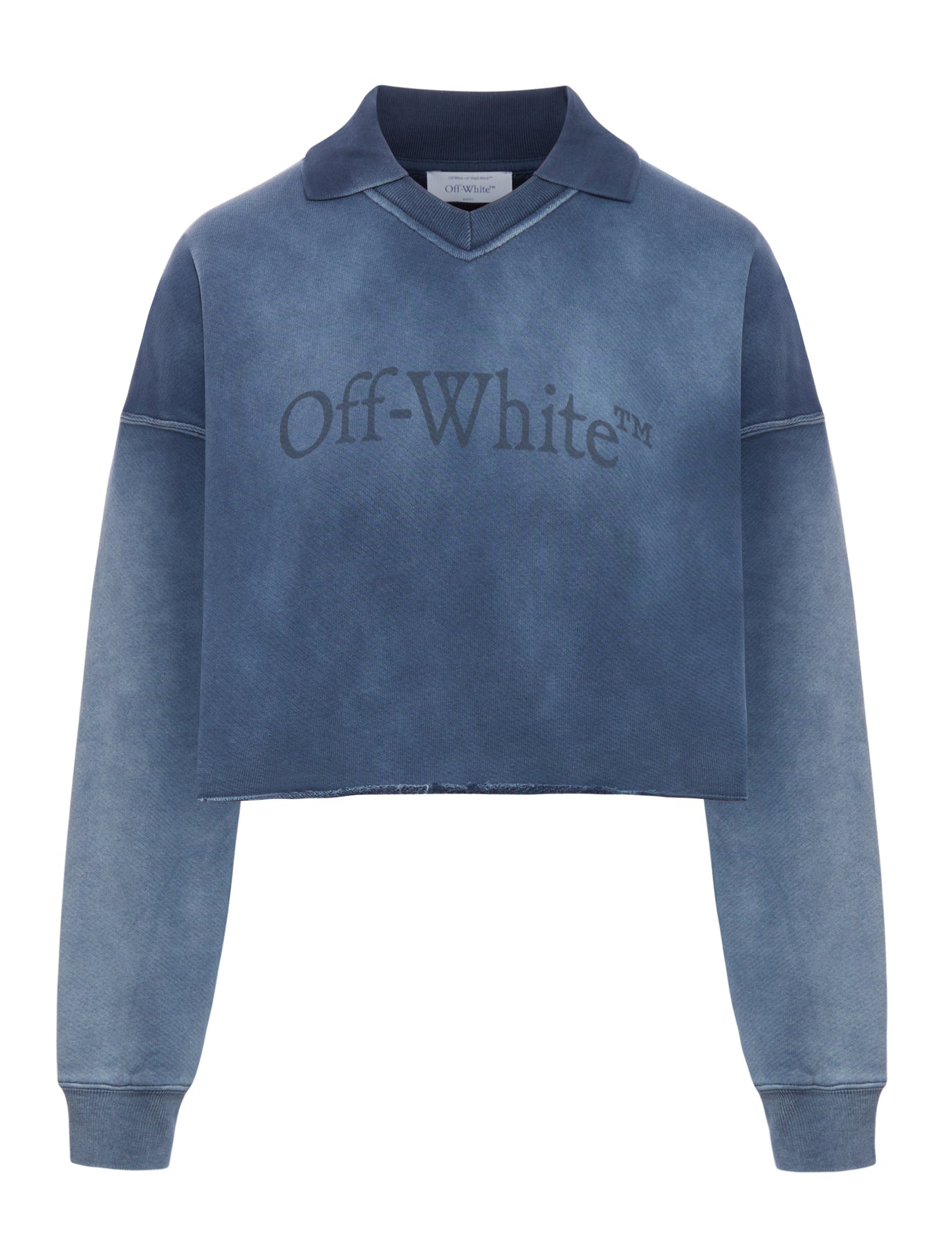 CROPPED SPRAY SWEATSHIRT - 1