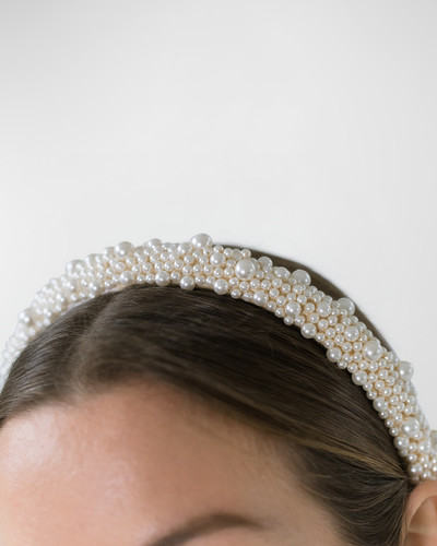 Jennifer Behr Brittany Pearly Headband outlook