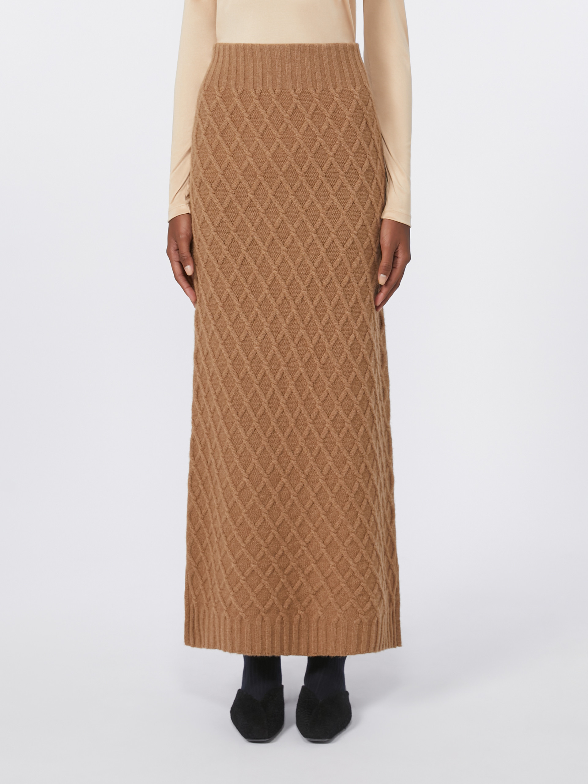 PO Camel yarn skirt - 3