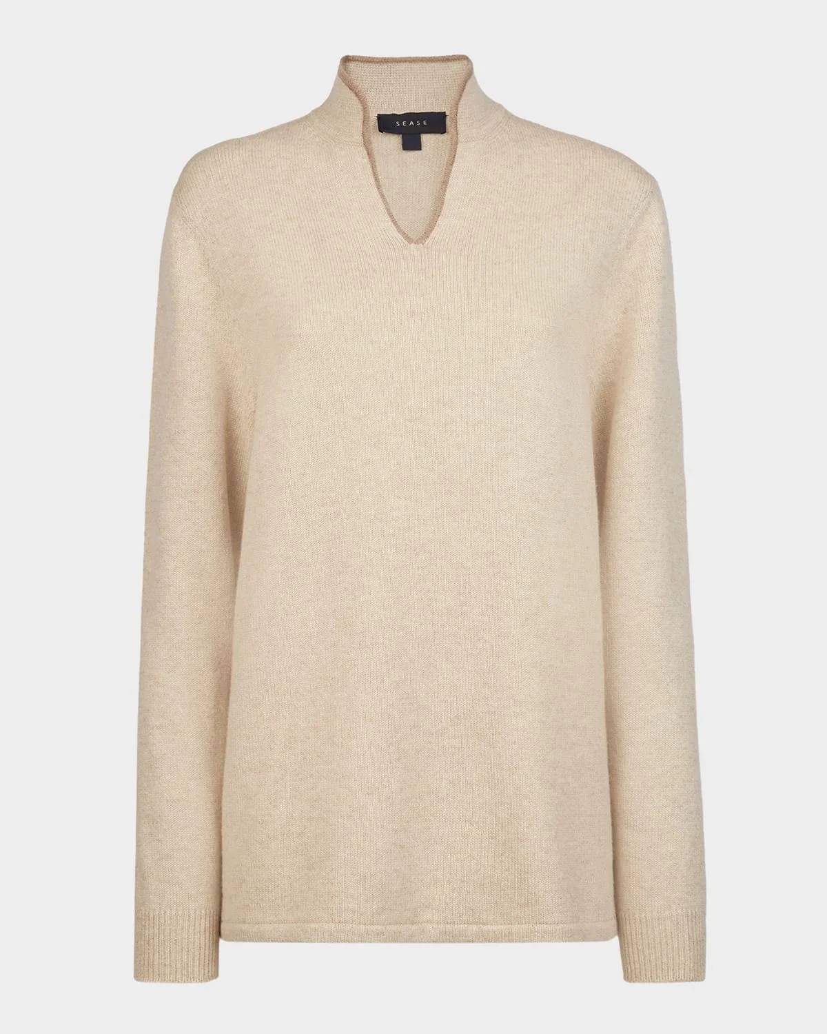 Men's Ellen Pull Cashmere V-Neck Sweater - 1