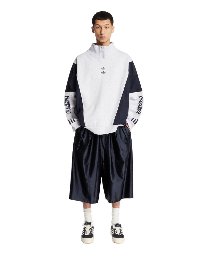 adidas Originals Adidas Originals x Willy Chavarria Blue Dazzle Snap Track Shorts outlook