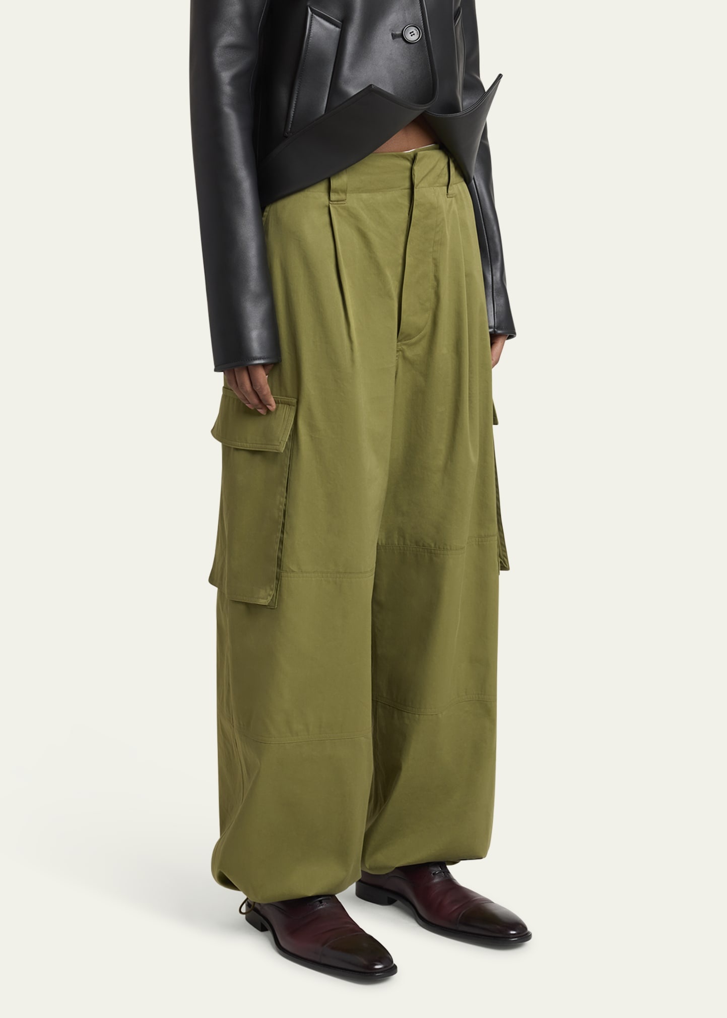 Cargo Baggy Trousers - 4