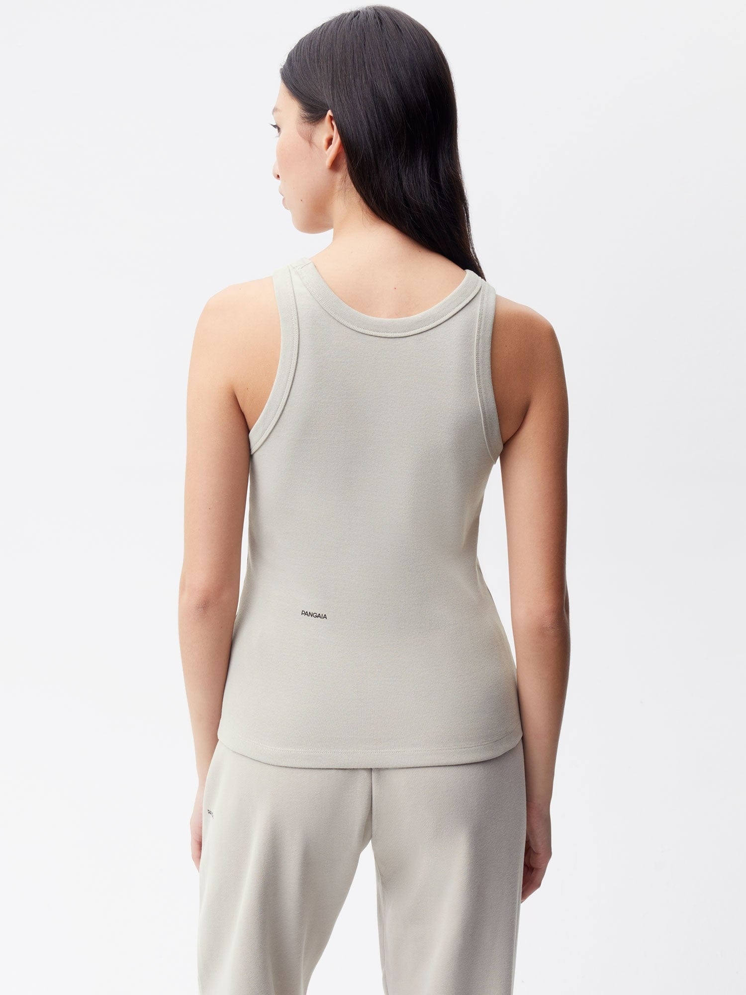 Women's Recycled Cotton Tank Top - Stone - 3