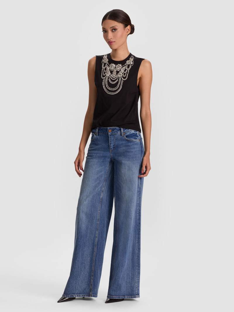 DEDE EMBELLISHED TANK 6
