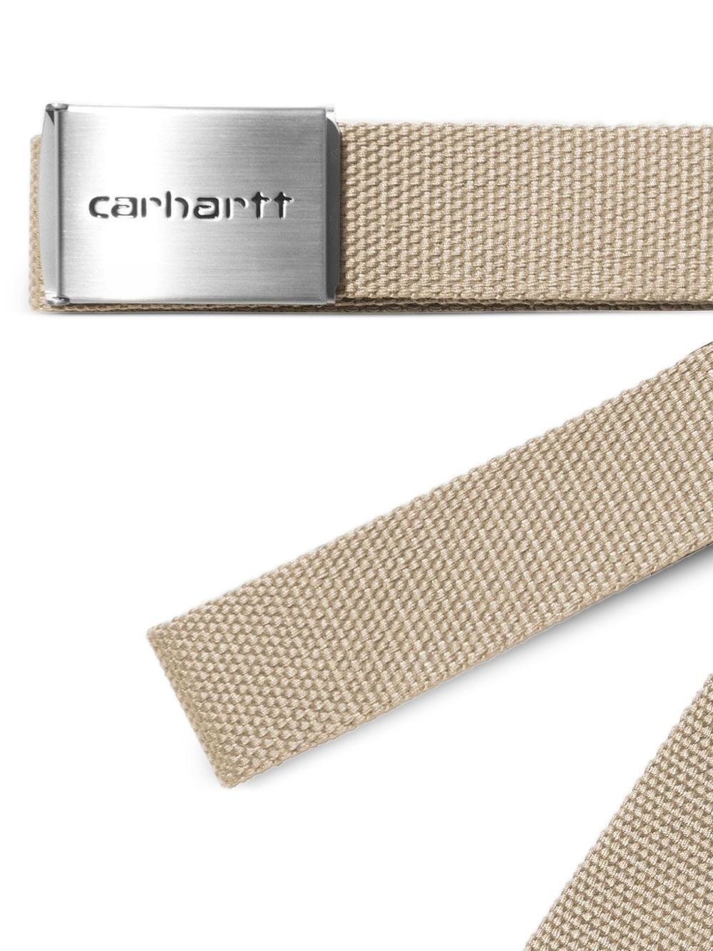 metal-buckle woven belt - 2