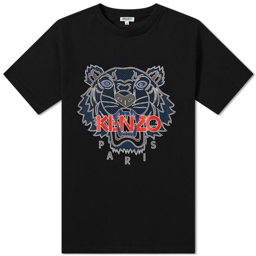 Kenzo Silicone Scuba Tiger Tee - 1