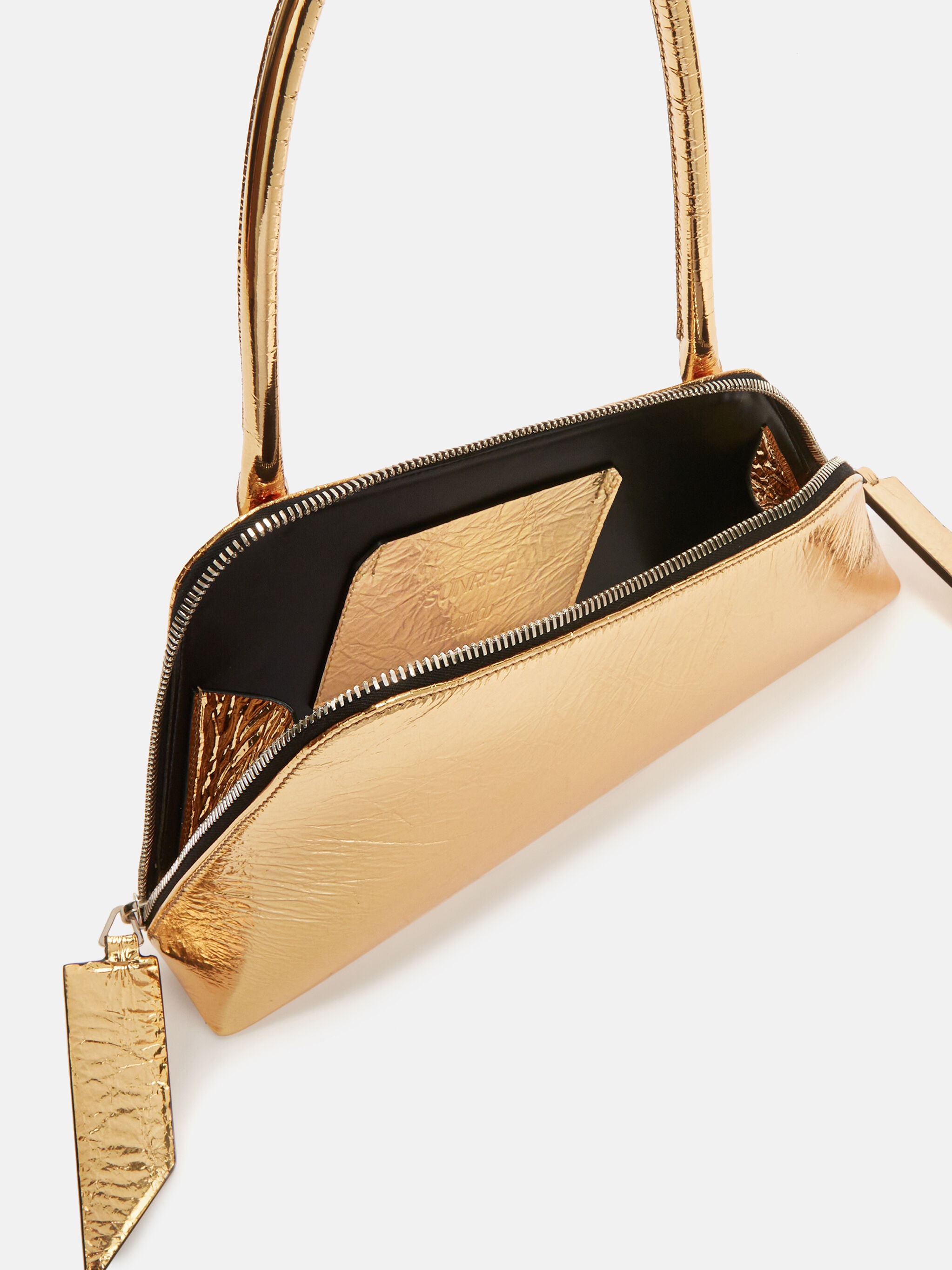 ''SUNRISE'' GOLD SHOULDER BAG - 4