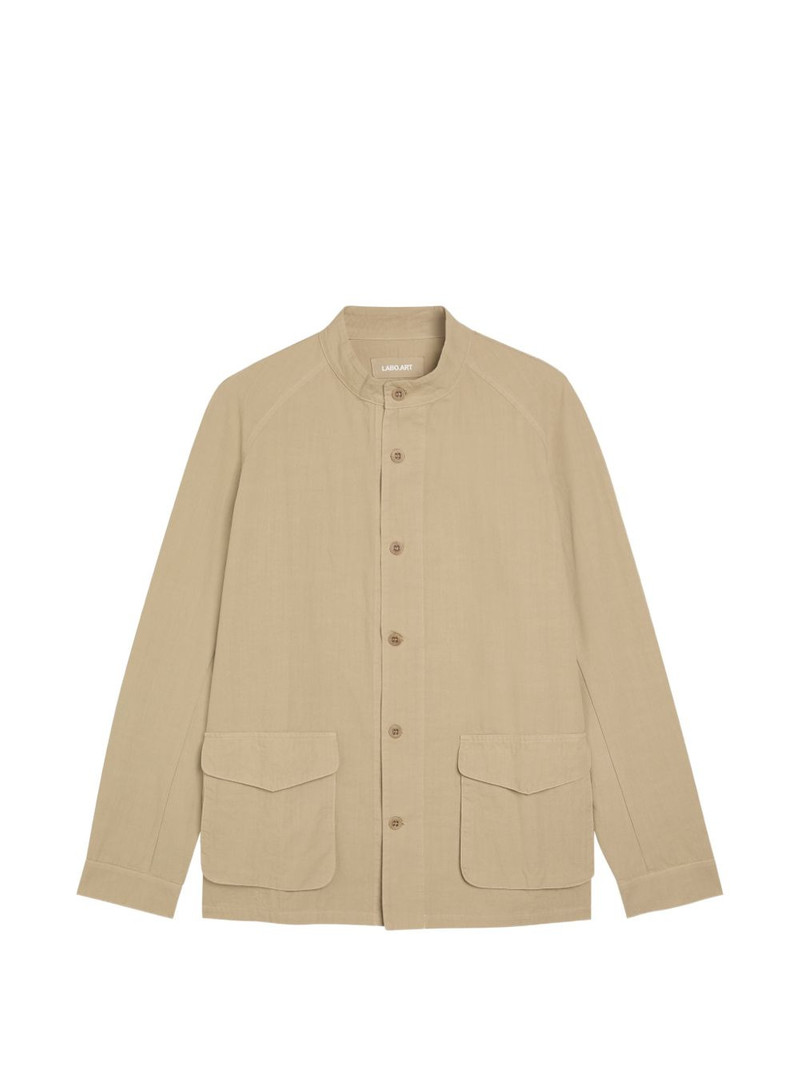 patch pocket cotton shirt 1