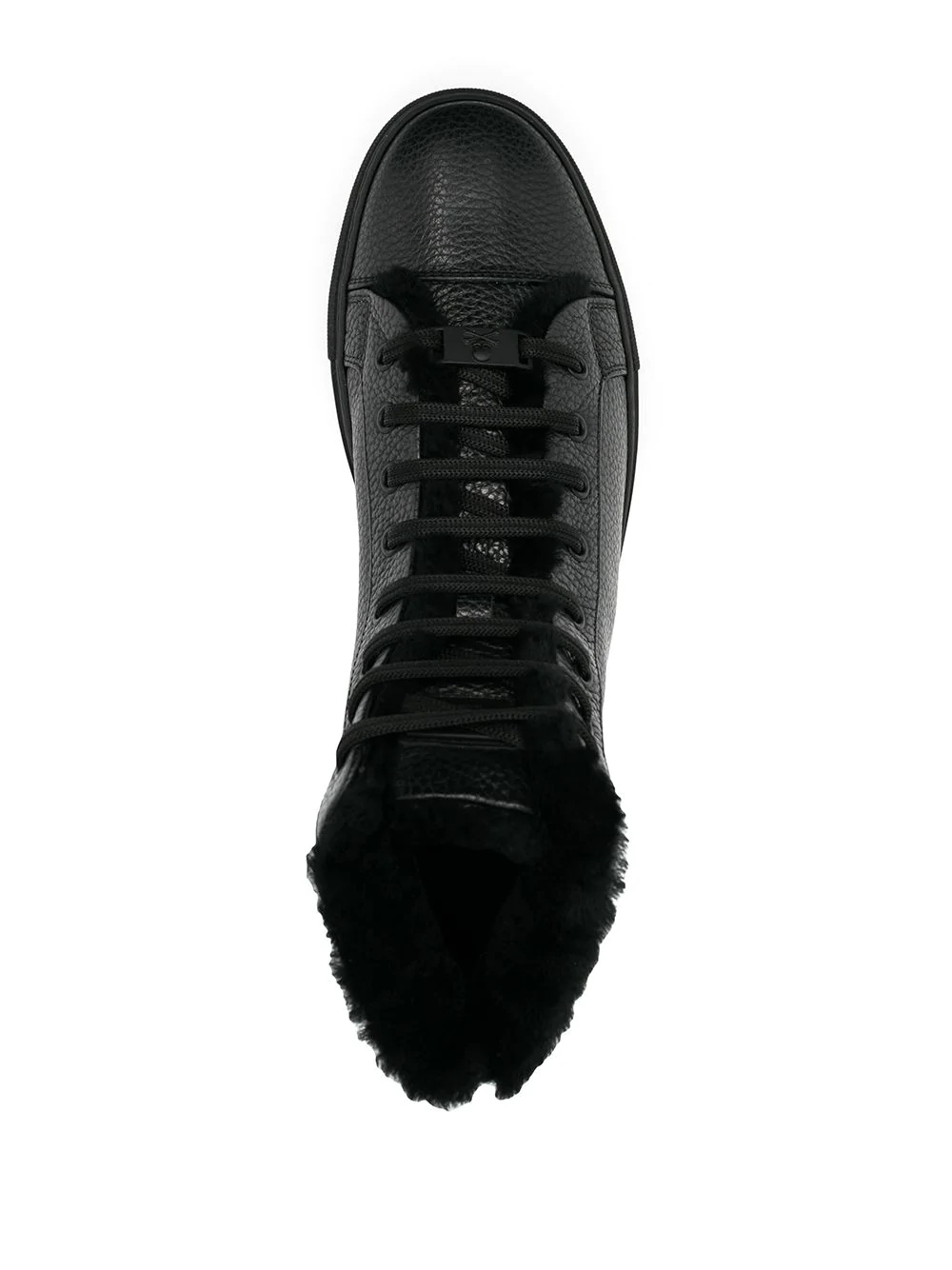 hexagon logo high-top sneakers - 4