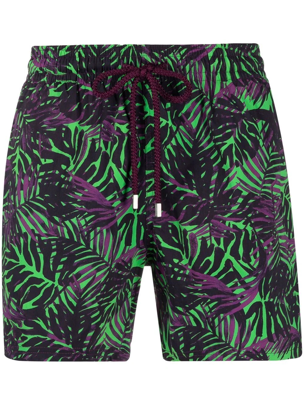 palm-tree print swim shorts - 1