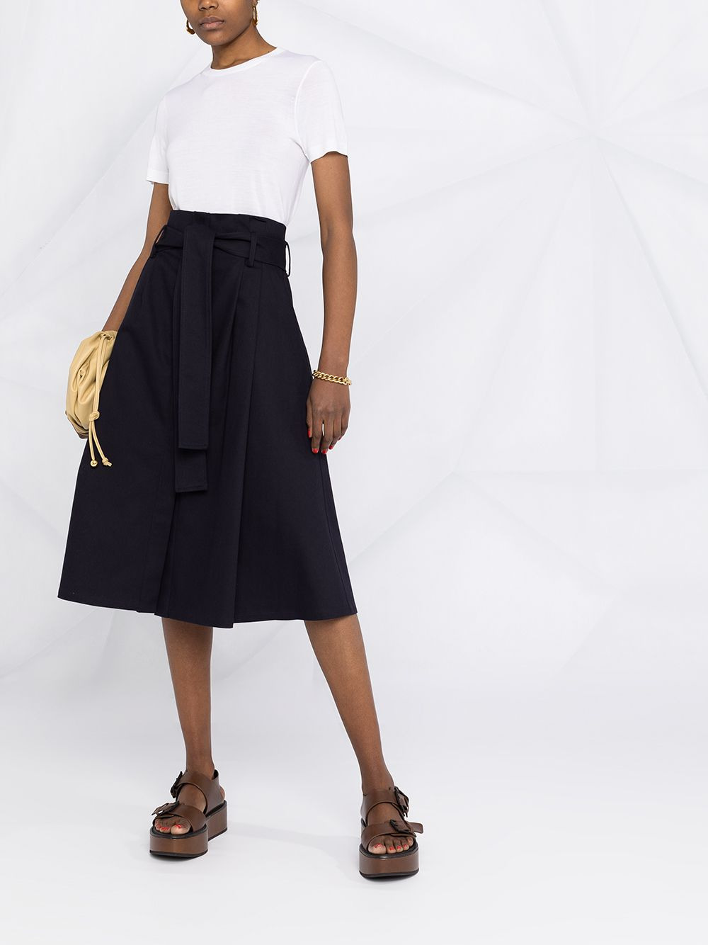 fine-knit wool-blend top - 2