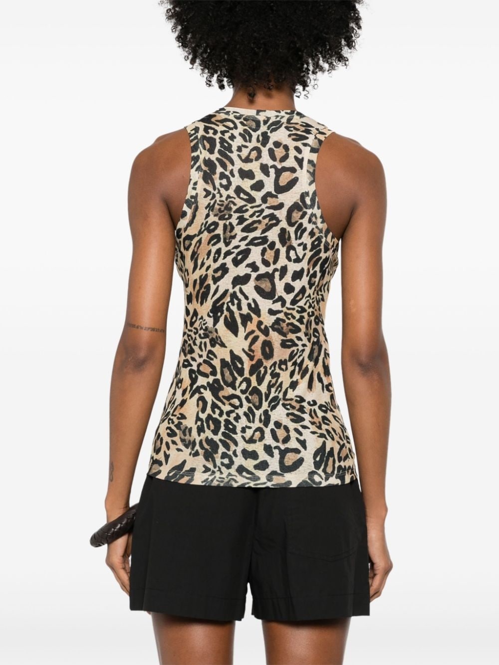 Anneke leopard-print tank top - 4