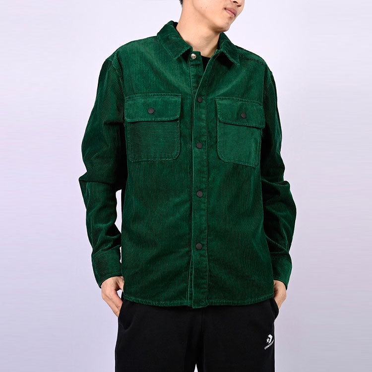 Converse Overhead shirt Jacket Green 10019954-A03 - 3