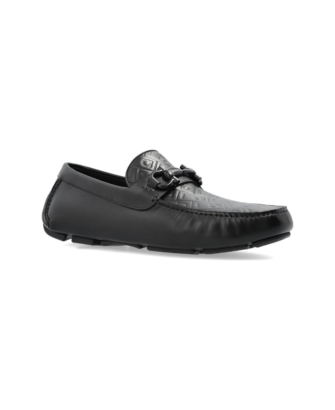 Gancini-plaque Slip-on Loafers - 2