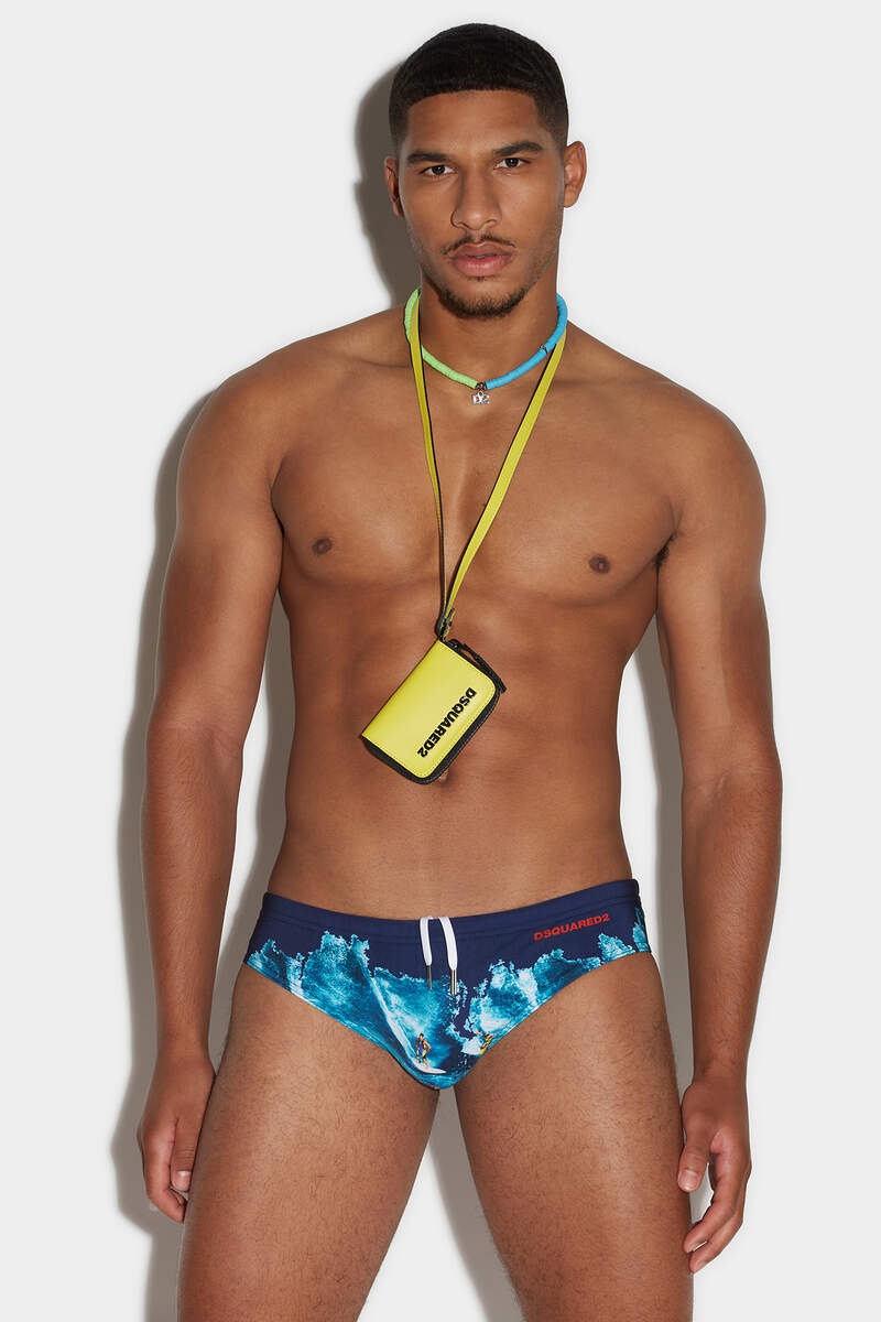 BOTANIC GOTH SWIM BRIEF - 1