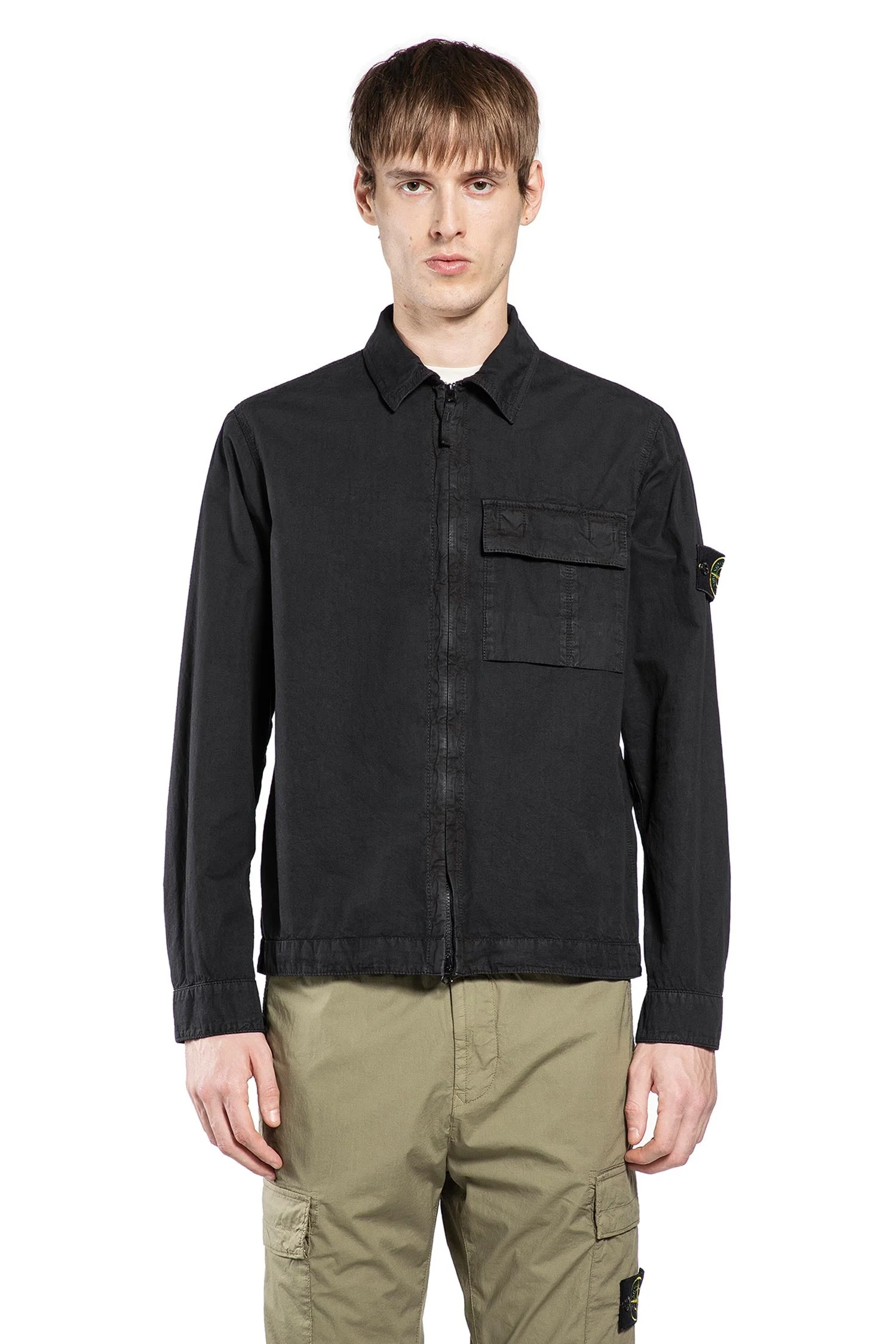 1200008 ''old Effect'' Overshirt - 1