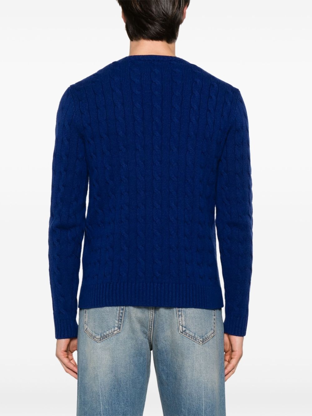 cable-knit sweater - 4