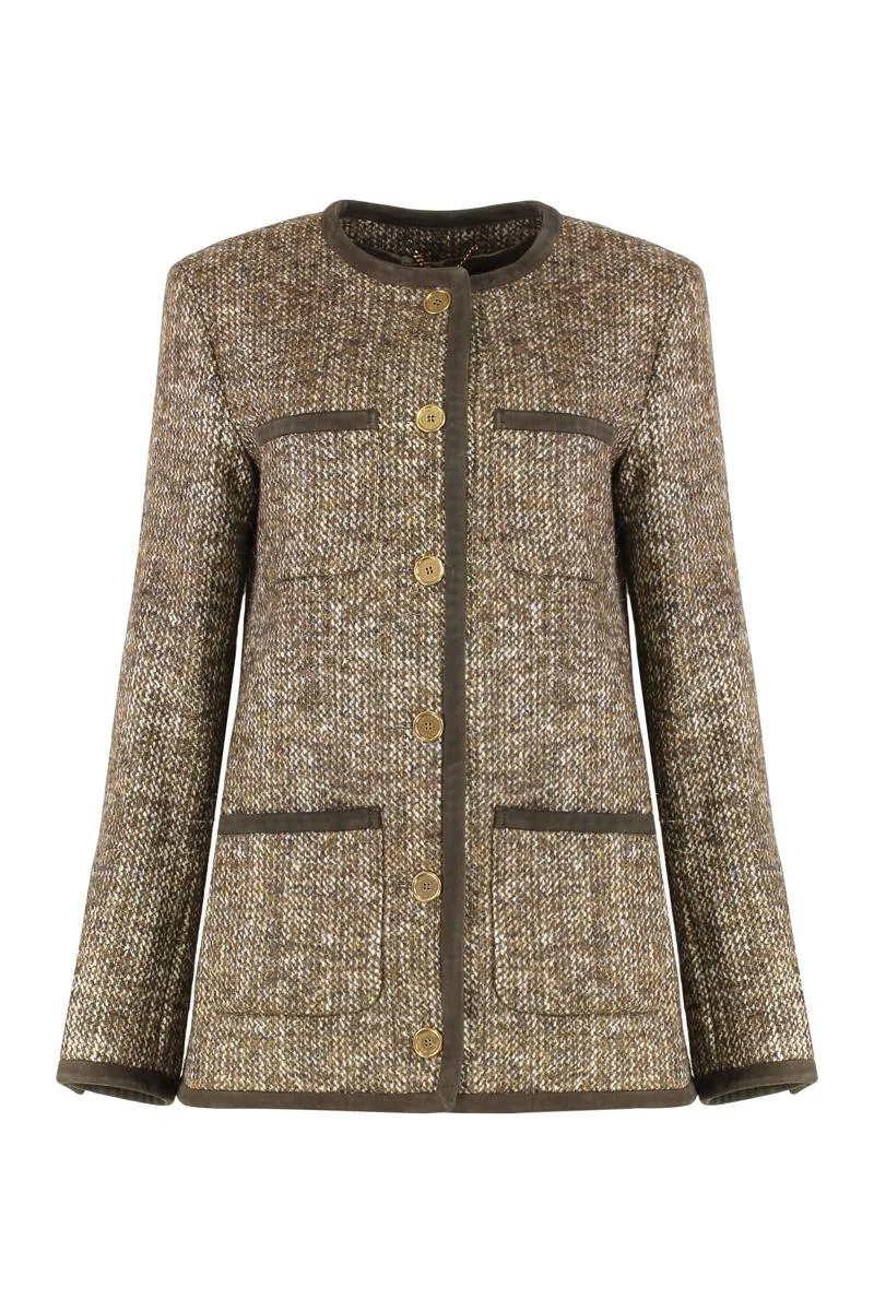 Golden Goose Wool Tweed Jacket - 1