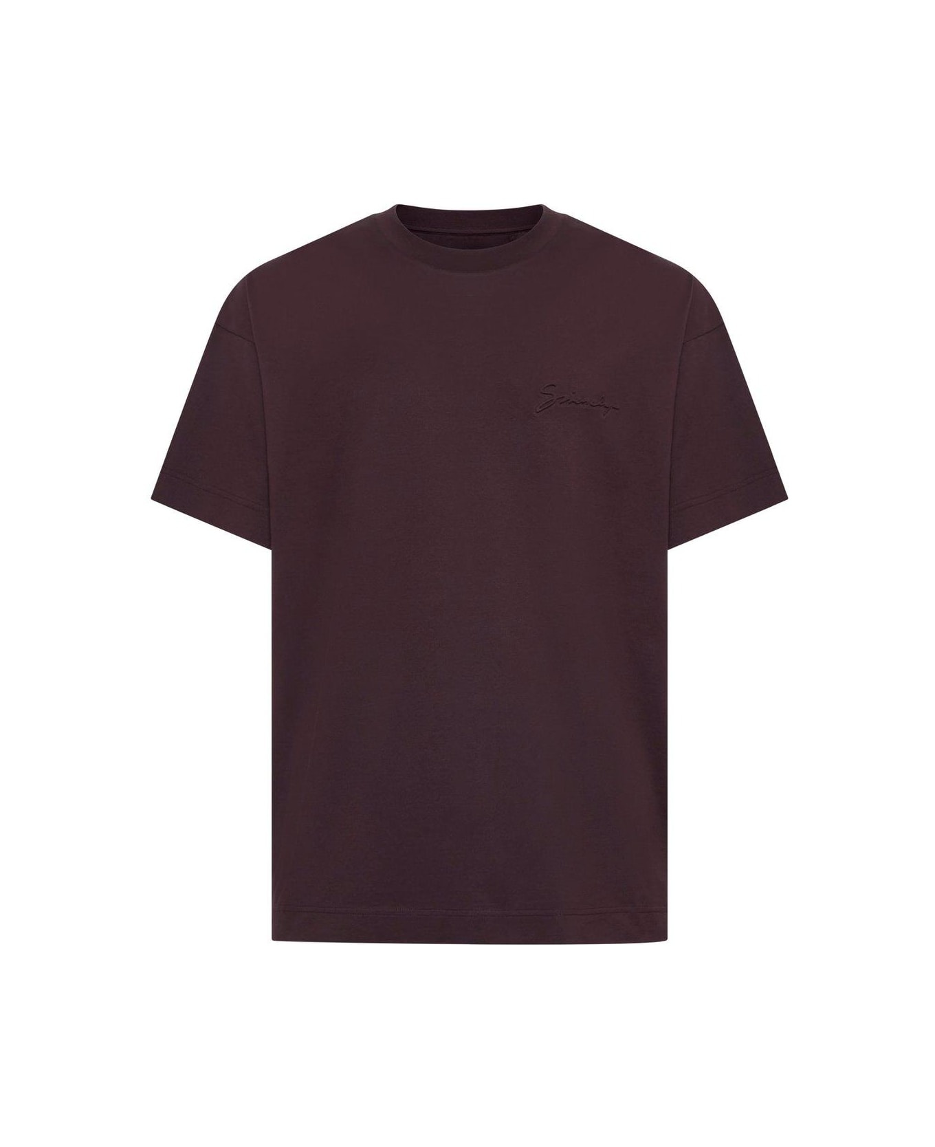 Logo Detailed Crewneck T-shirt - 1