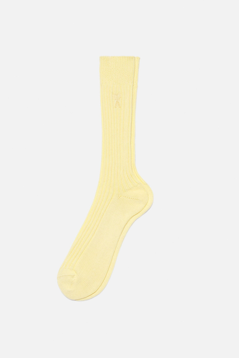 AMI Paris Ami De Coeur Plain Socks outlook