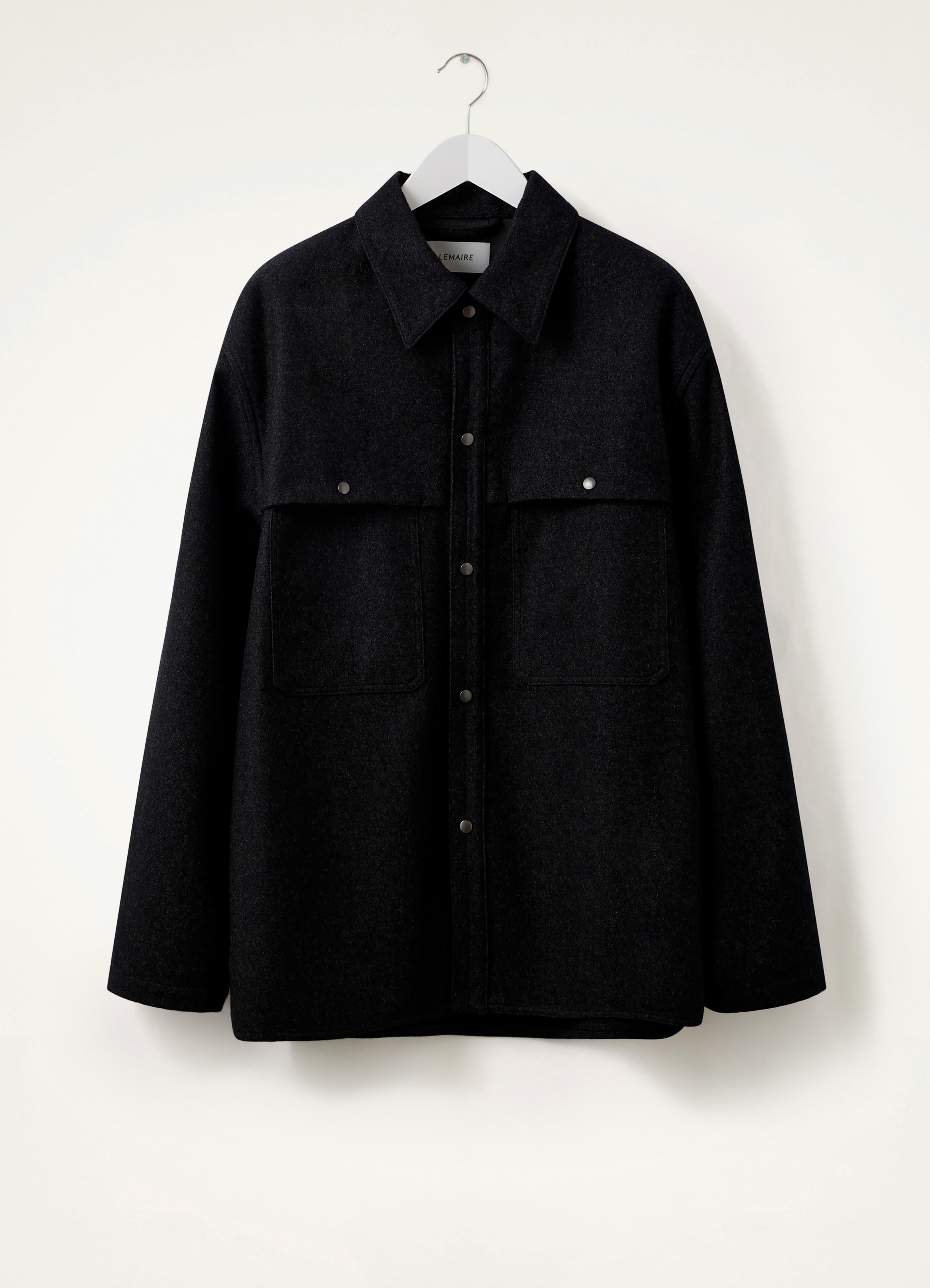 lemaire ルメール　STORM FLAP SHIRTS Lemaire Storm Flap Shirt In Neutrals | ModeSens