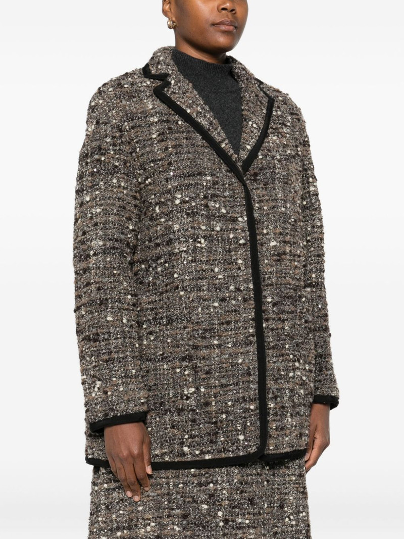 tweed trimmed coat 3