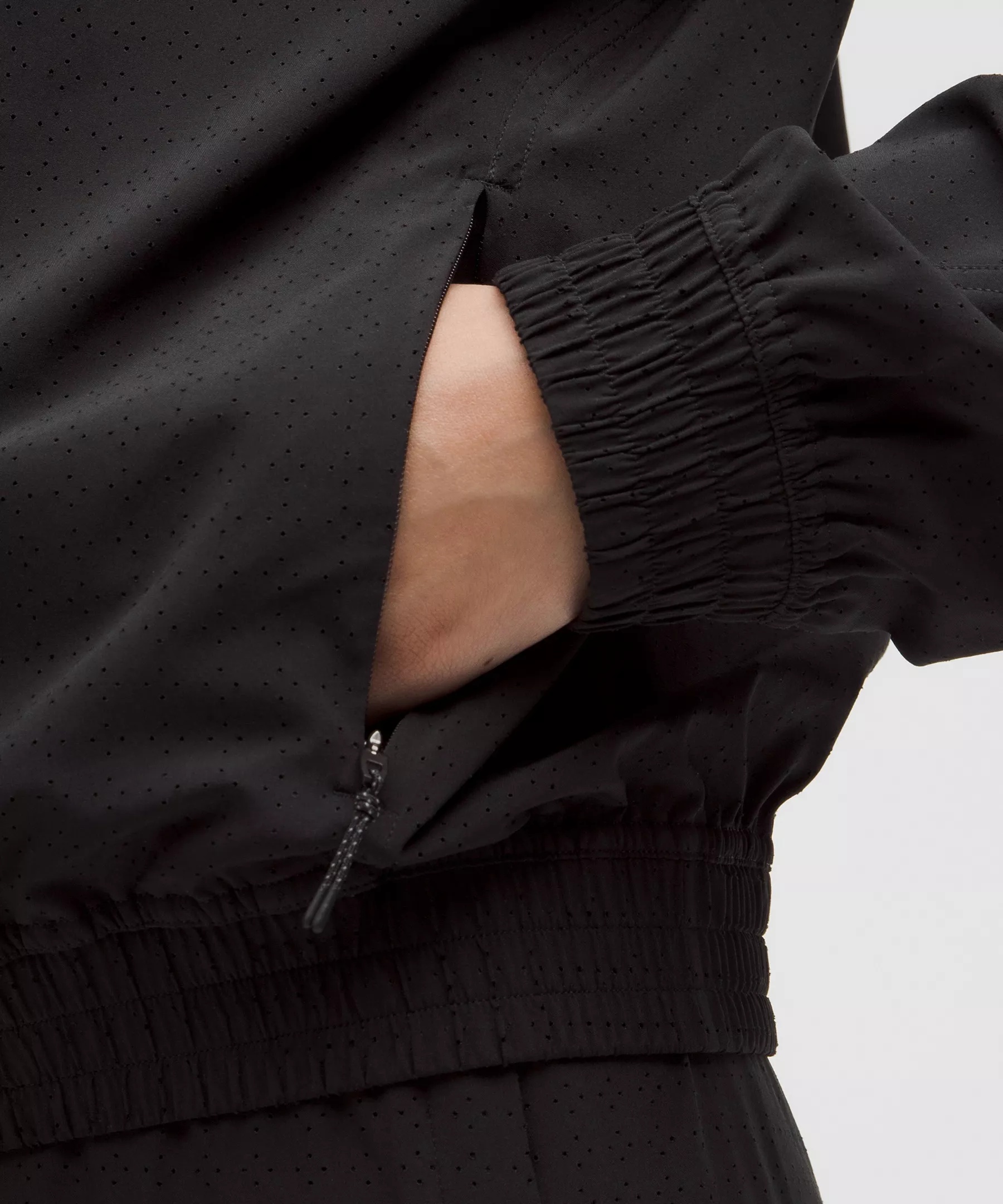 Adapted State Perforated Track Jacket - 5