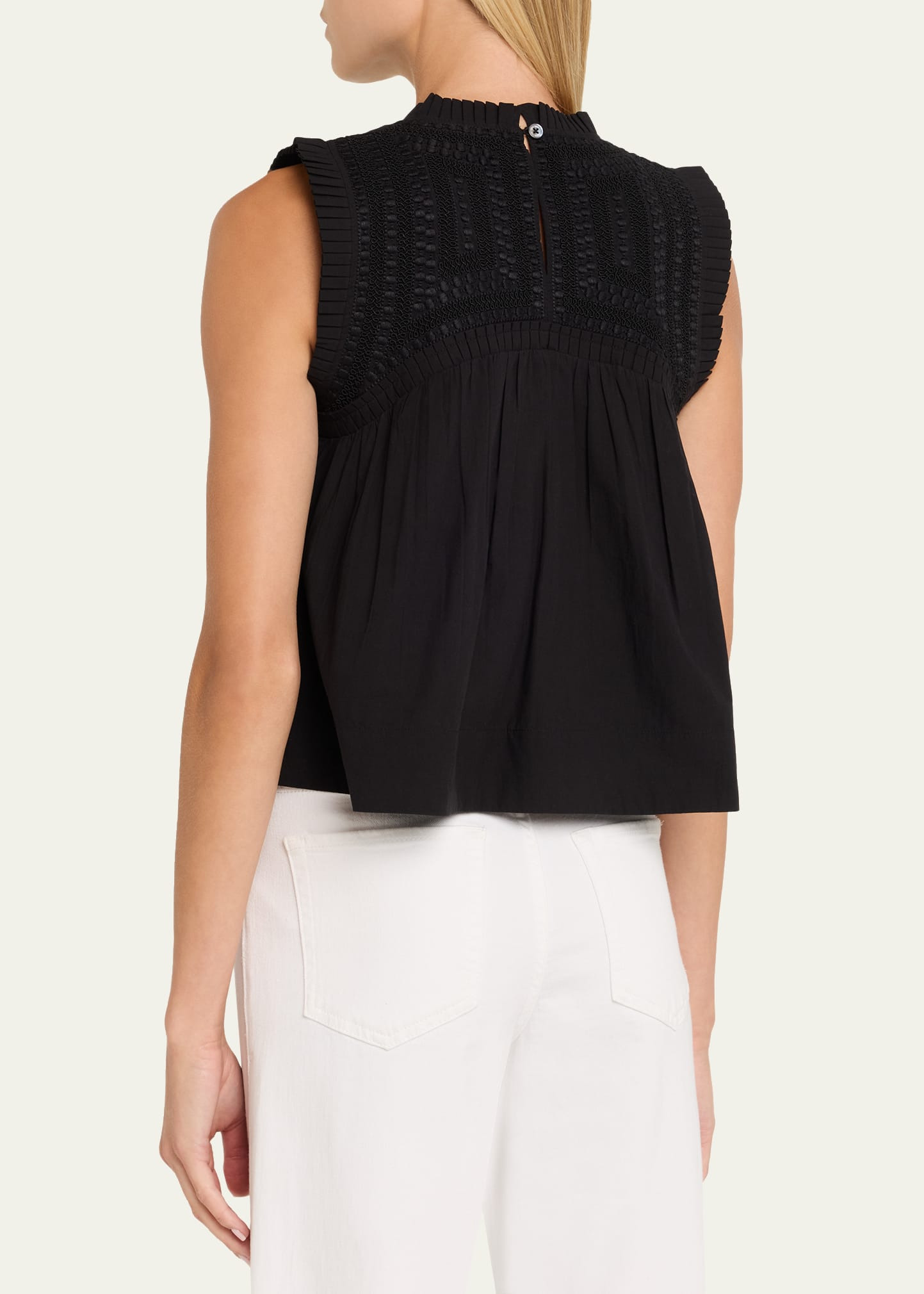 Larissa Embroidered Tank Top - 3