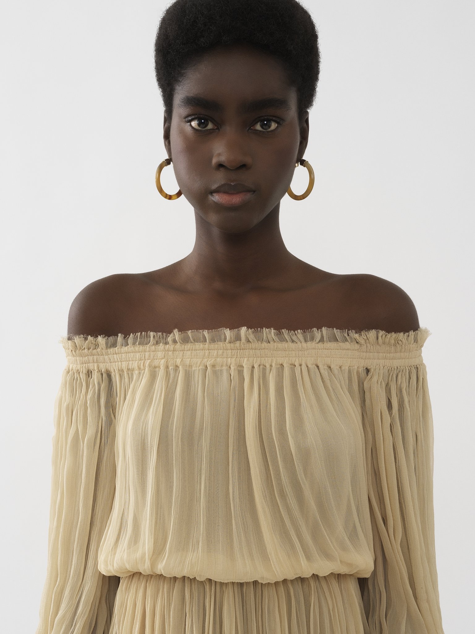 OFF-THE-SHOULDER MAXI DRESS - 5