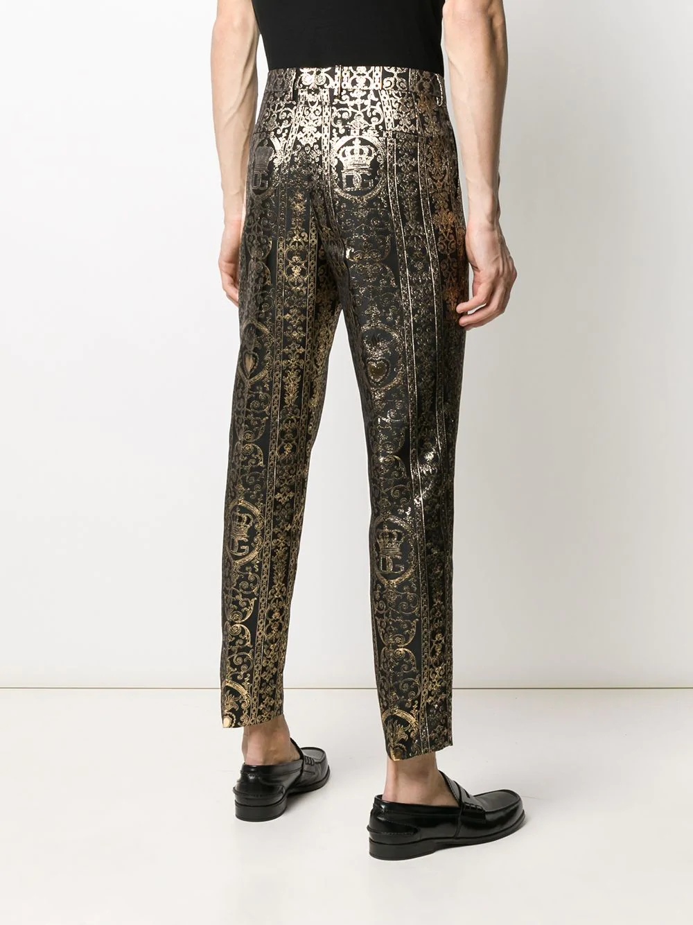 tailored cropped trousers  - 4