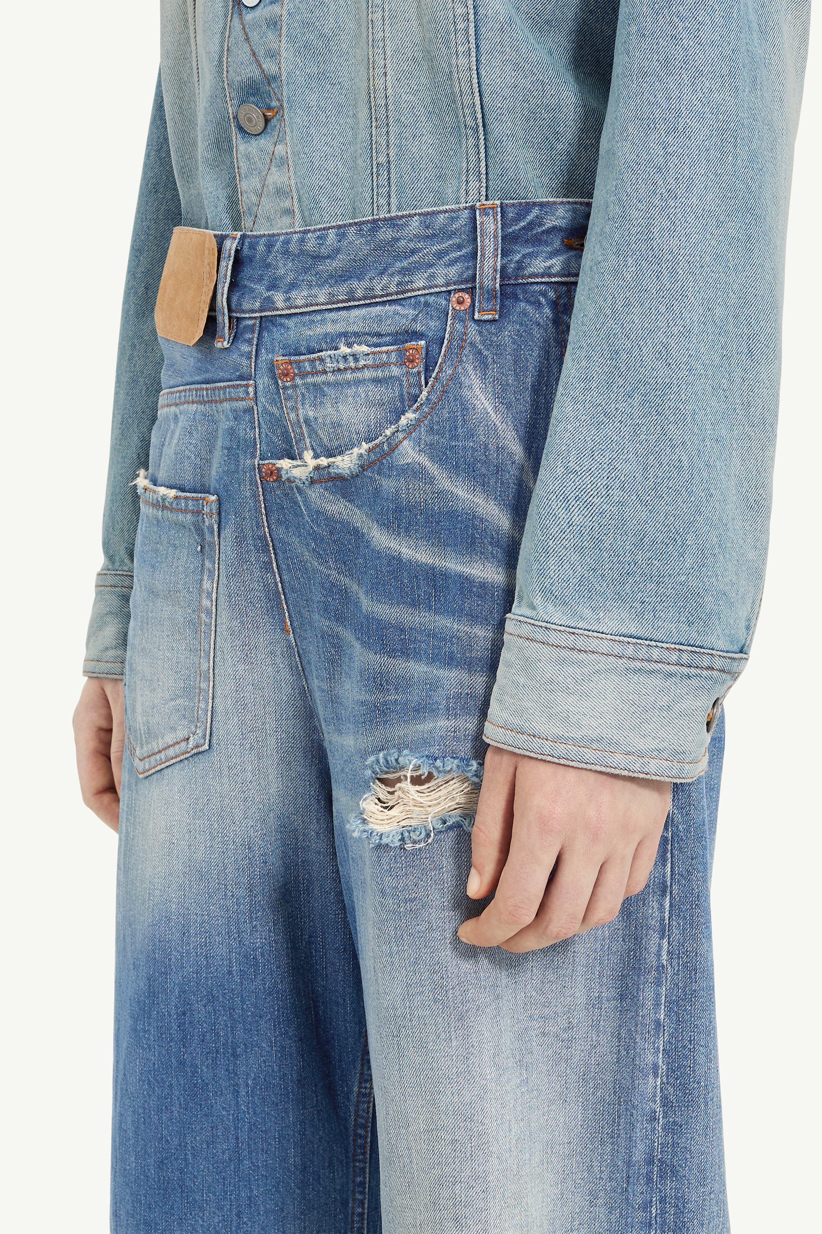 Twist wide leg jeans - 5