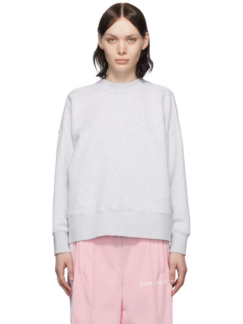 Grey Classic Logo Sweatshirt 1
