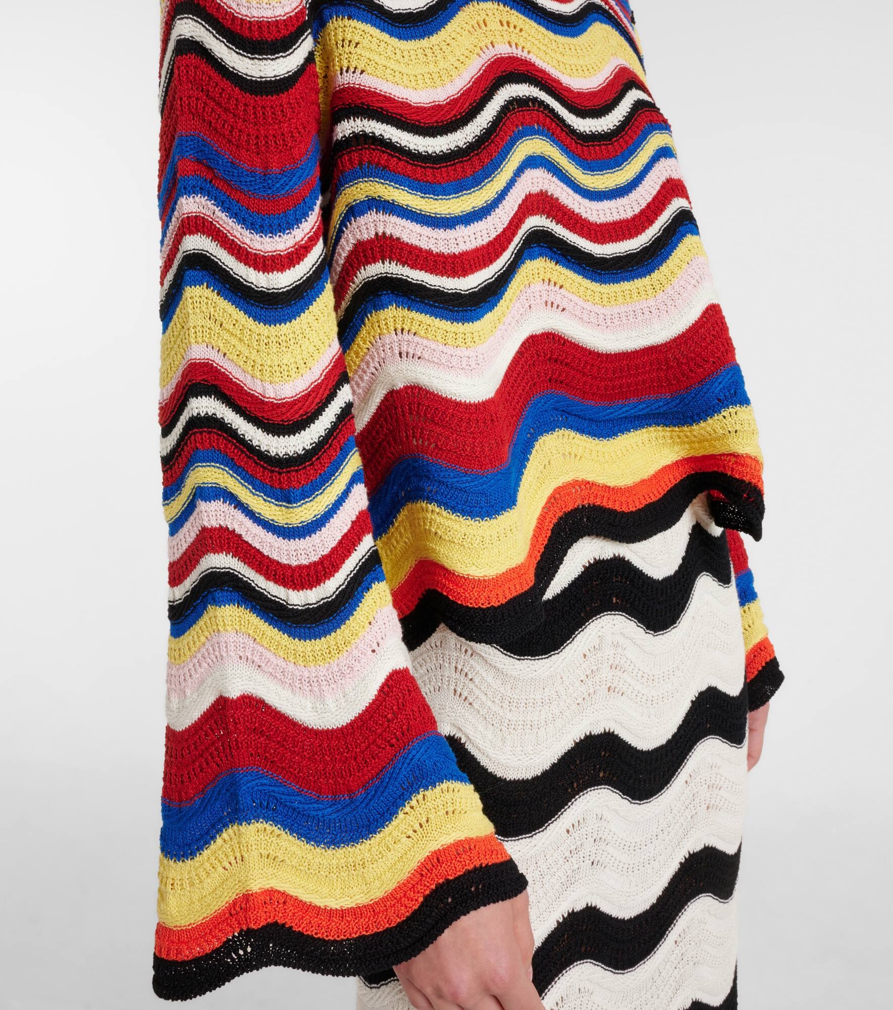 Chevron crochet cotton top - 5