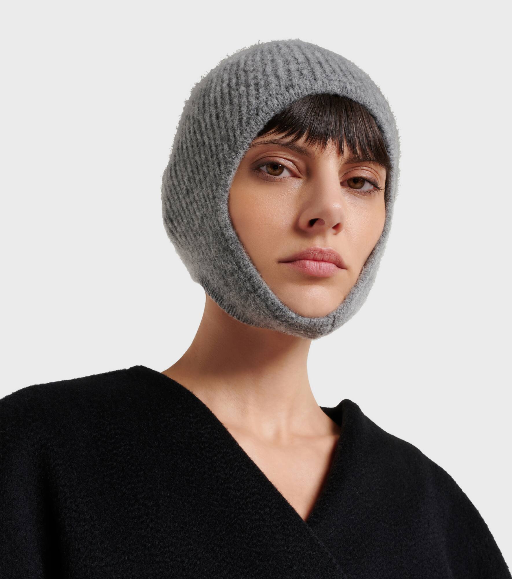 Ribbed-knit alpaca and wool-blend hood - 2