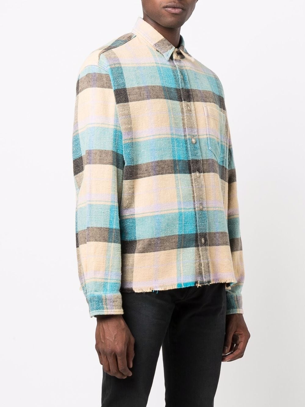 Hemi plaid-print shirt - 4