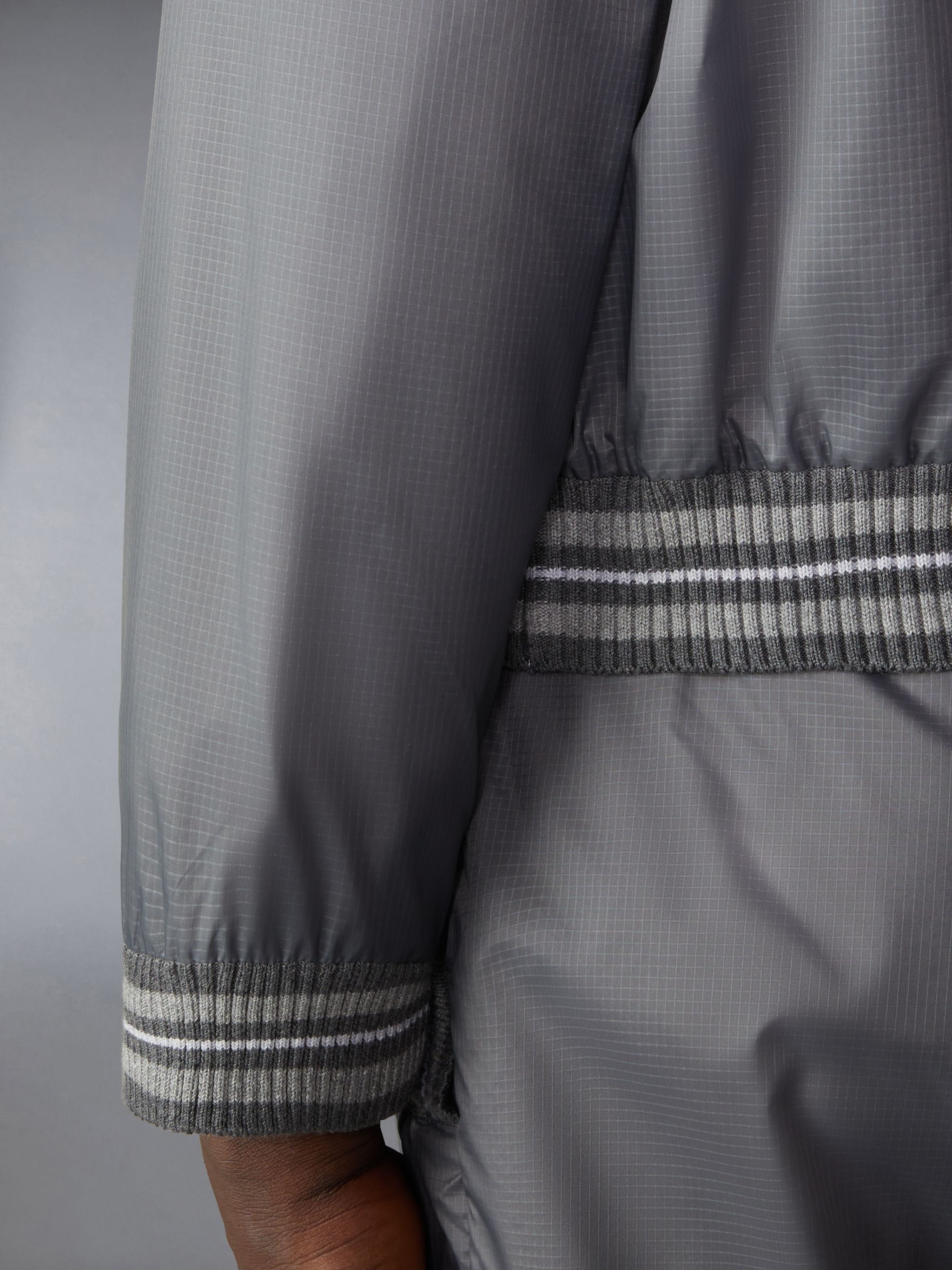 Ripstop Oversized Zip up Jacket - 6
