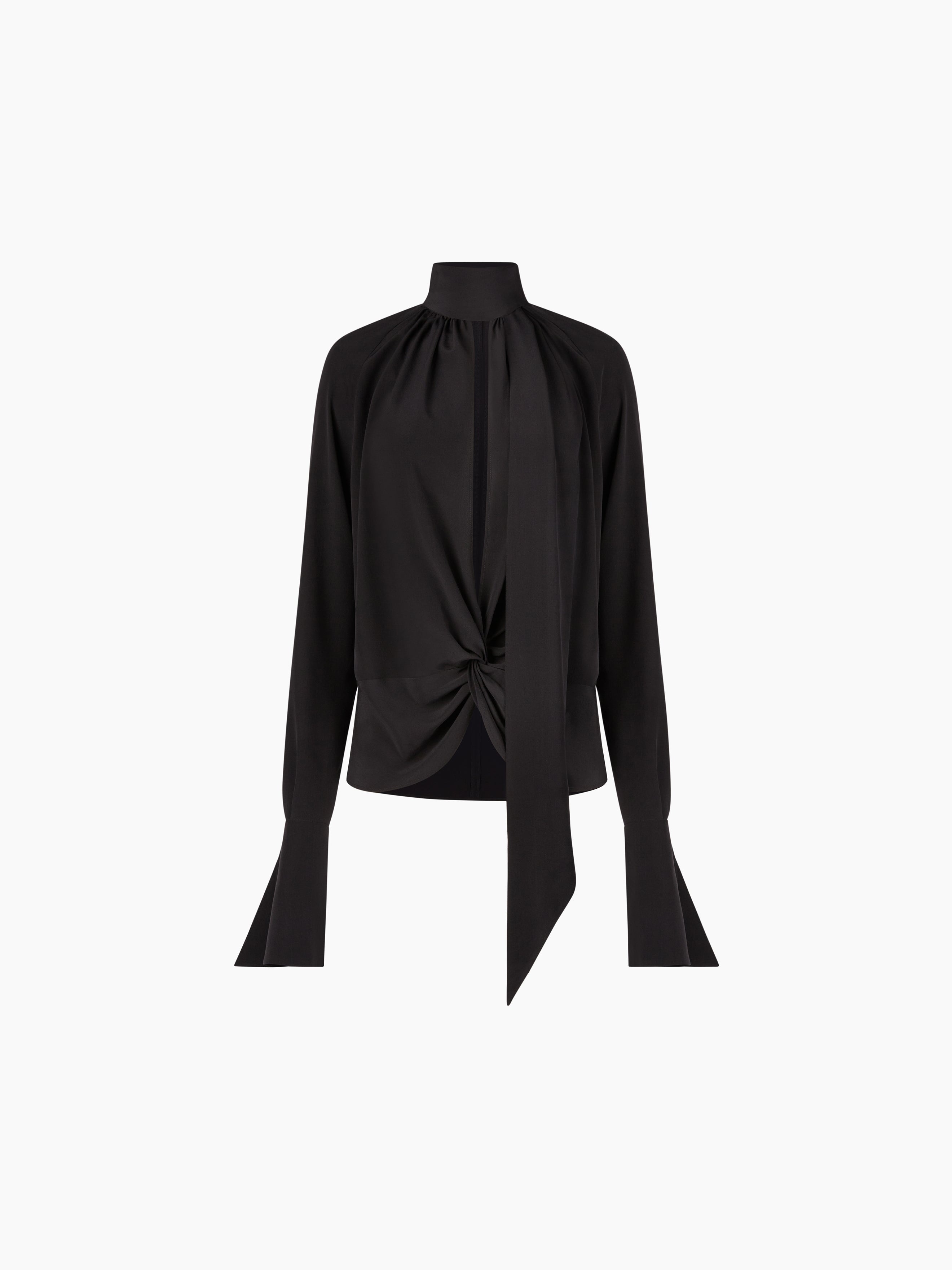 PUSSY-BOW BLOUSE - 5
