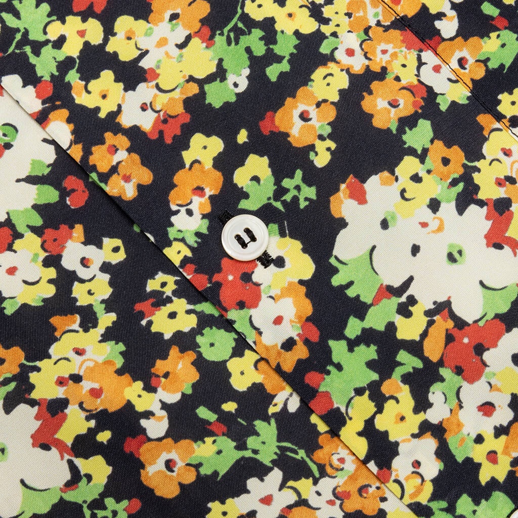 MARNI FLOWER SHIRT - BLACK FLORAL SHORTS - 4